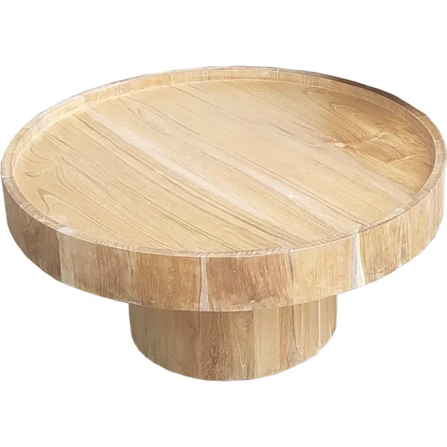 PTMD Tiera Natural Dining Chair Low Naturel