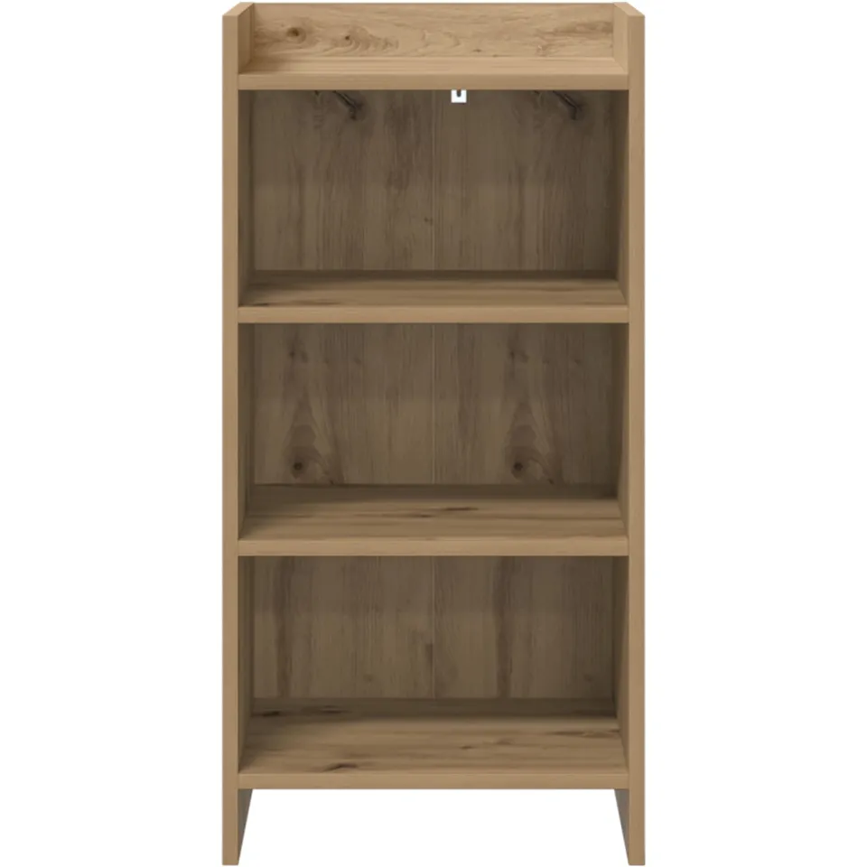 vidaXL Dressoir Artisanaal eiken 40 x 36 x 80 cm Bewerkt hout, foto 4