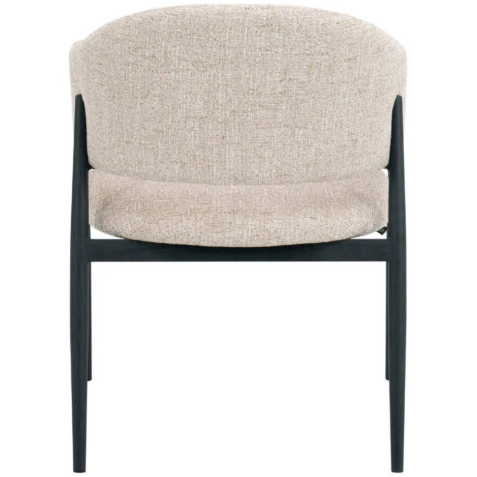 Giga Meubel eetkamerstoel Dénia beige zwart, foto 5
