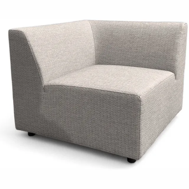 Mondial Living Burano Elements Tuinset All-Weather Grijs/Beige - Hoekdeel Hoekdeel Grijs/Beige