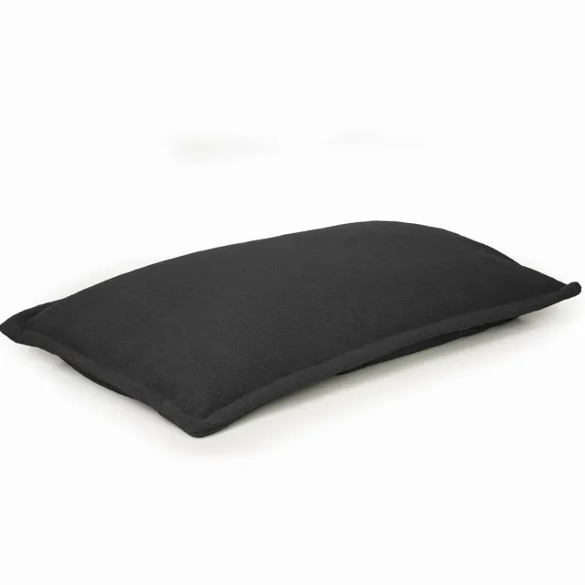 Drop & Sit KUSSSEN FIJNE TEDDY ZWART