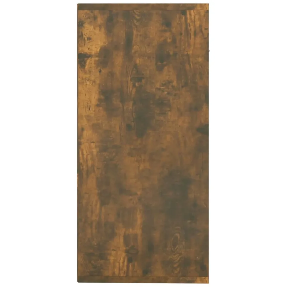 vidaXL Dressoir 88x30x65 cm bewerkt hout gerookt eikenkleurig, foto 4