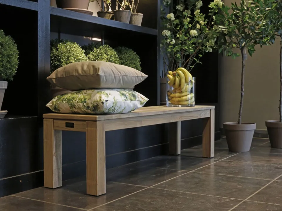 ROUGH Furniture ROUGH-X picknickbank 120x42x45cm bruin, foto 4