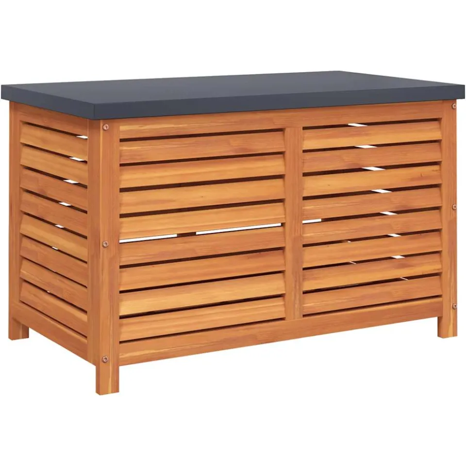 vidaXL Tuinbox 60x50x55 cm massief eucalyptushout Bruin