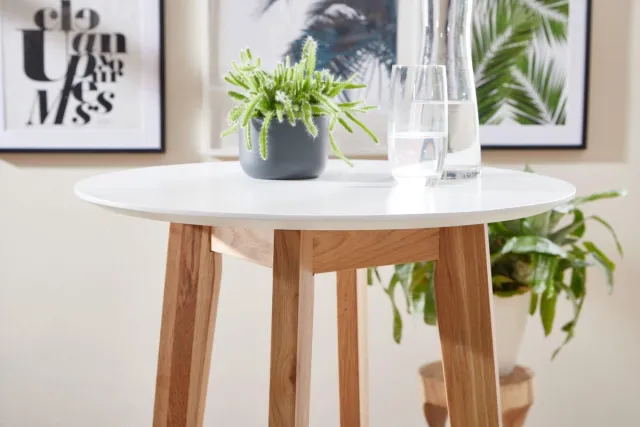 Sky Style Lund Ronde Bartafel Wit Zie omschrijving
