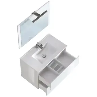 T-bath Badmeubelset Milenio 80cm Glanzend Wit, foto 5