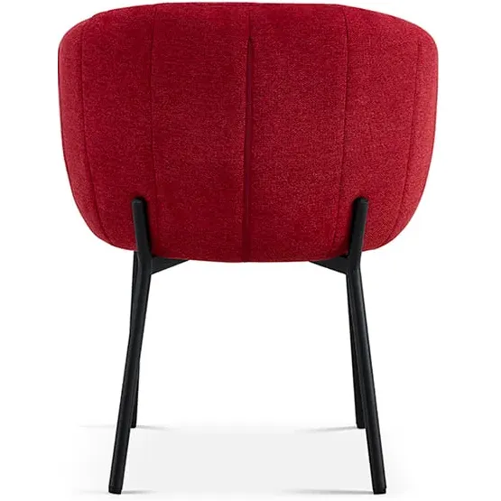 eetkamerstoel Pia rood, foto 4