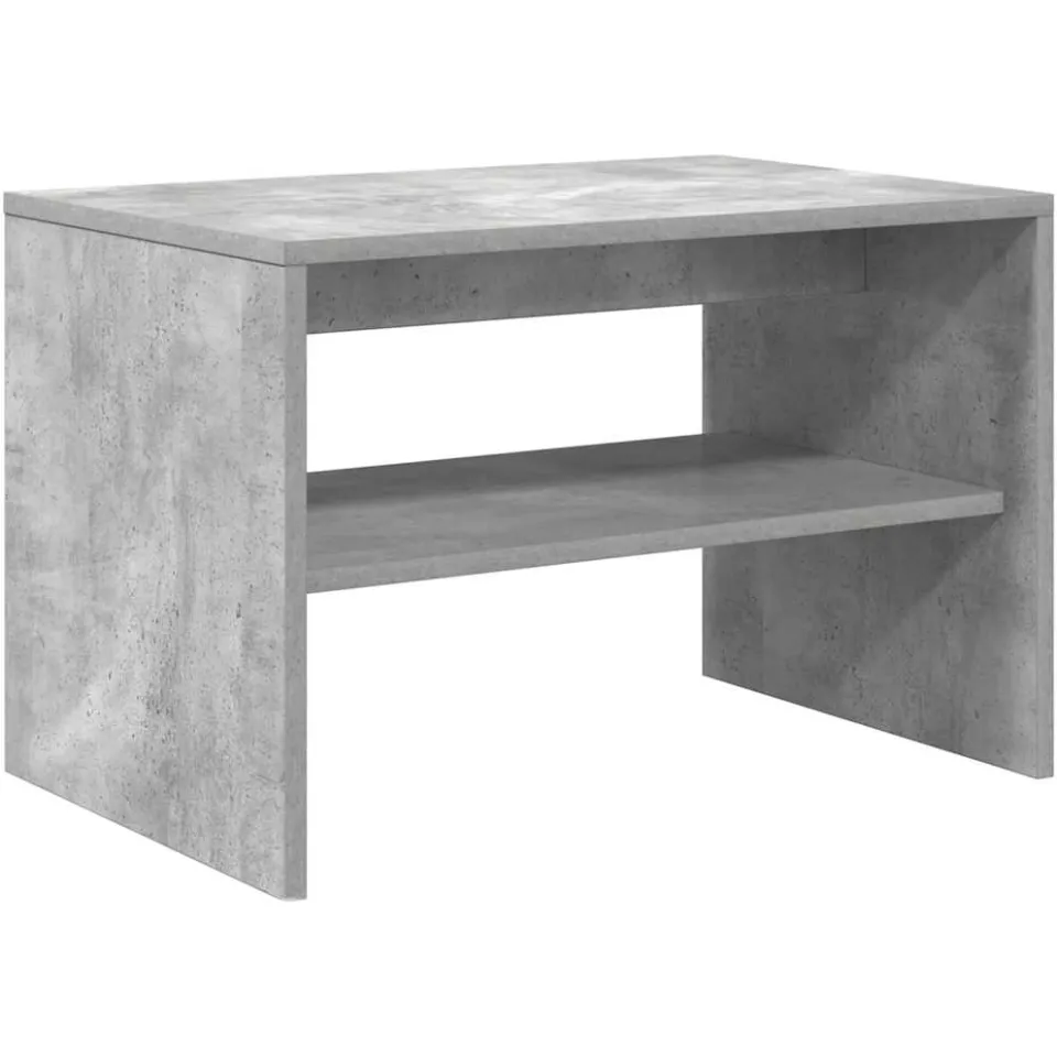 vidaXL Tv-meubel 60x40x40 cm bewerkt hout betongrijs grijs, foto 3