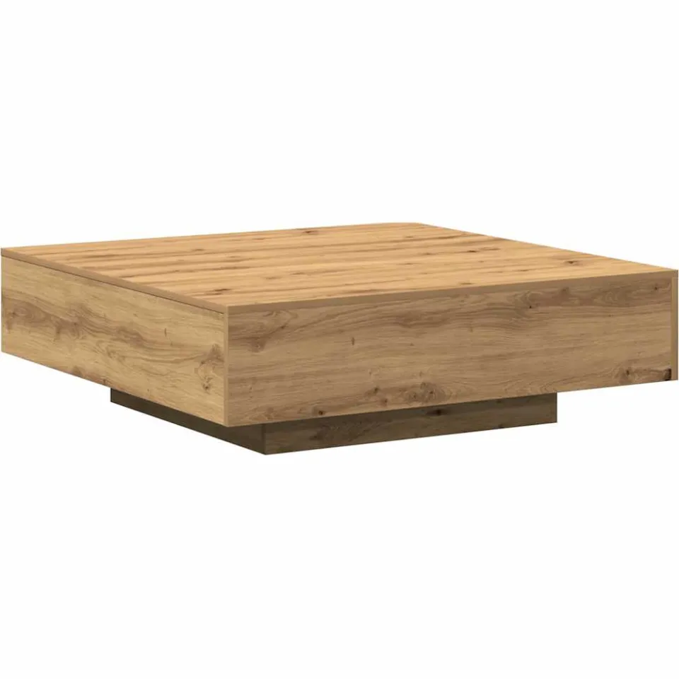 vidaXL Salontafel Artisan Eiken 100 x 100 x 31 cm, foto 3