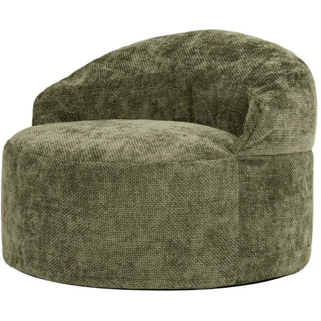 iCON icon - Orb Zitzak Fauteuil - Chenille - Bordeaux Olijfgroen