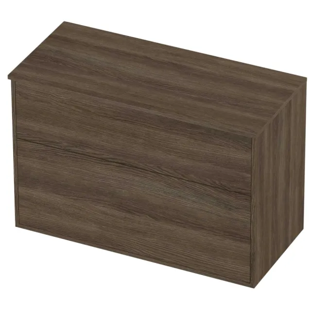 Proline Deck Badmeubelset Voor Grepen Asymmetrisch Kader 100x46x67 cm Vital Oak Eiken