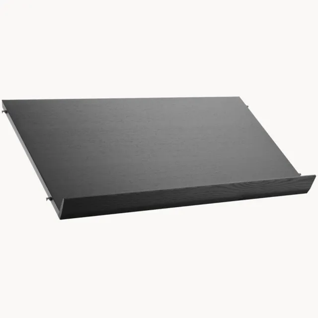 String Furniture Tijdschriftenplank String Systeem, B 78 x D 30 cm Zwart