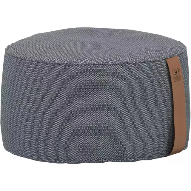 4 Seasons Outdoor Poef klein 58 x 32 cm - antraciet | 4 Seasons Outdoor