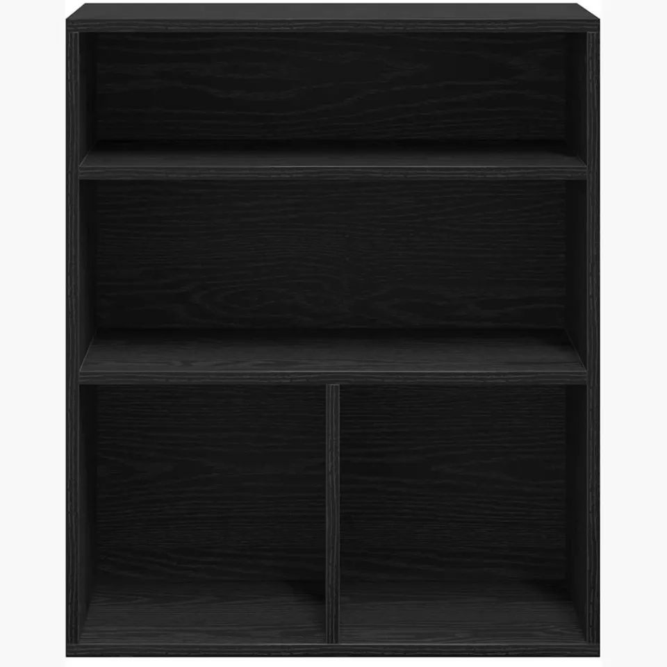vidaXL Boekenkast 60x30x71,5 cm bewerkt hout zwart, foto 4