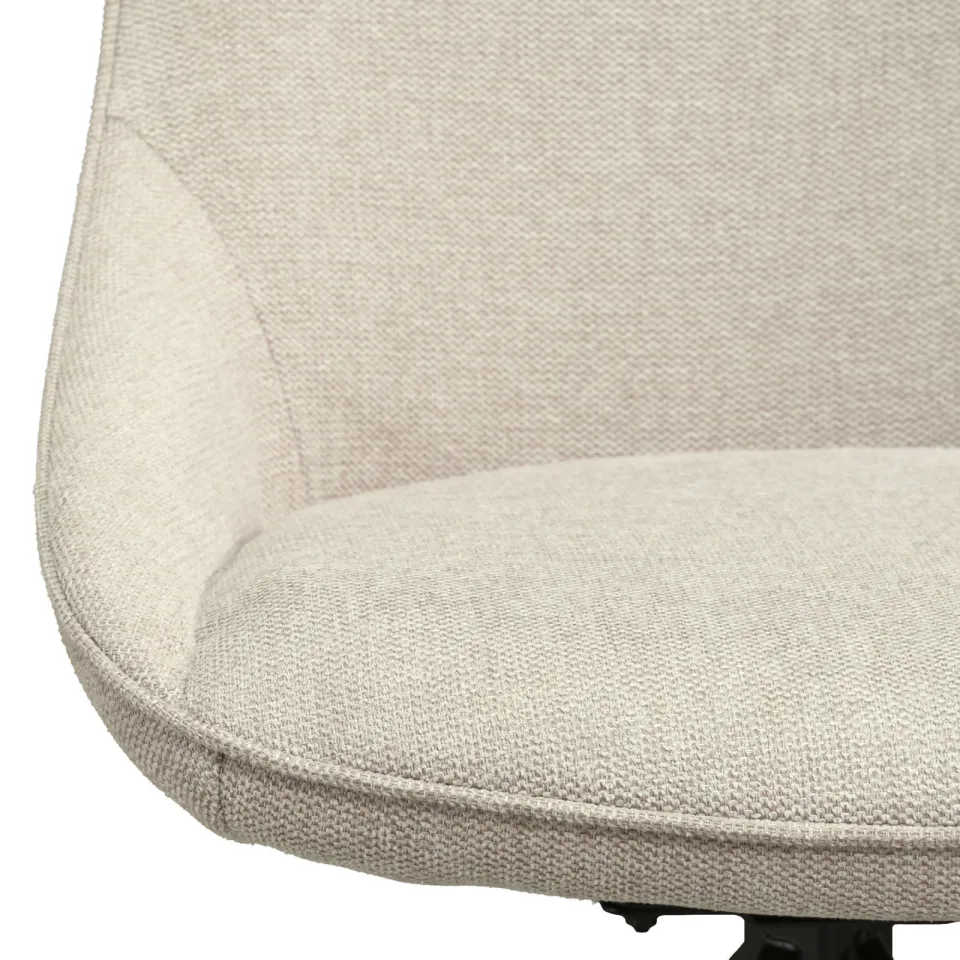 NOUS Living Loren eetkamerstoel beige, foto 7