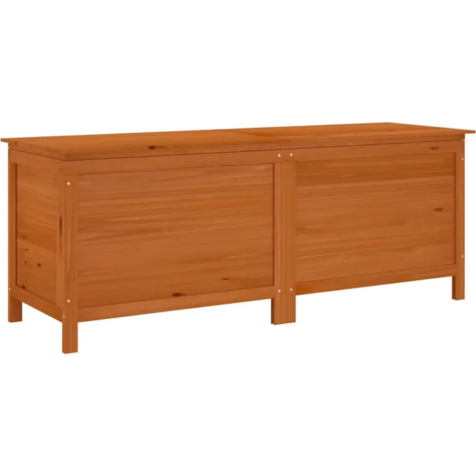 vidaXL Tuinbox 150x50x56,5 cm massief vurenhout bruin, foto 3