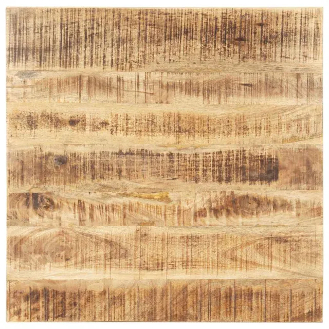 vidaXL Tafelblad 25-27 mm 60x60 cm massief mangohout Bruin
