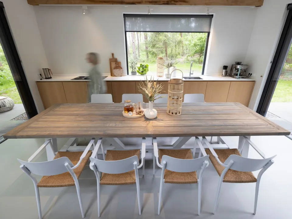 Bellagio tuinmeubelen Bellagio Bresimo dining tuintafel 330x100cm taupe, foto 3