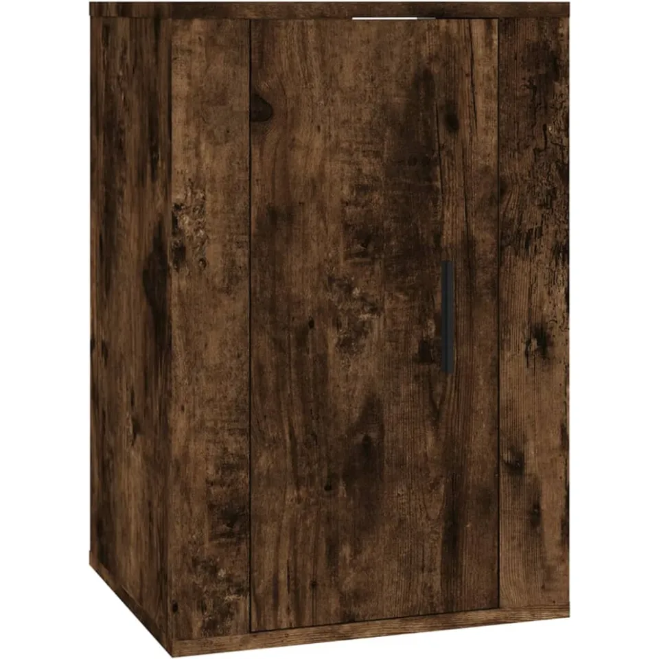vidaXL 2-delige Tv-meubelset bewerkt hout gerookt eikenkleurig, foto 4