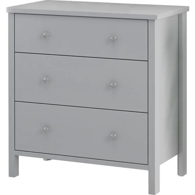 Notio Living Tico-Nachtkastje - 1-deur 1-lade - Lichtbruin Grijs
