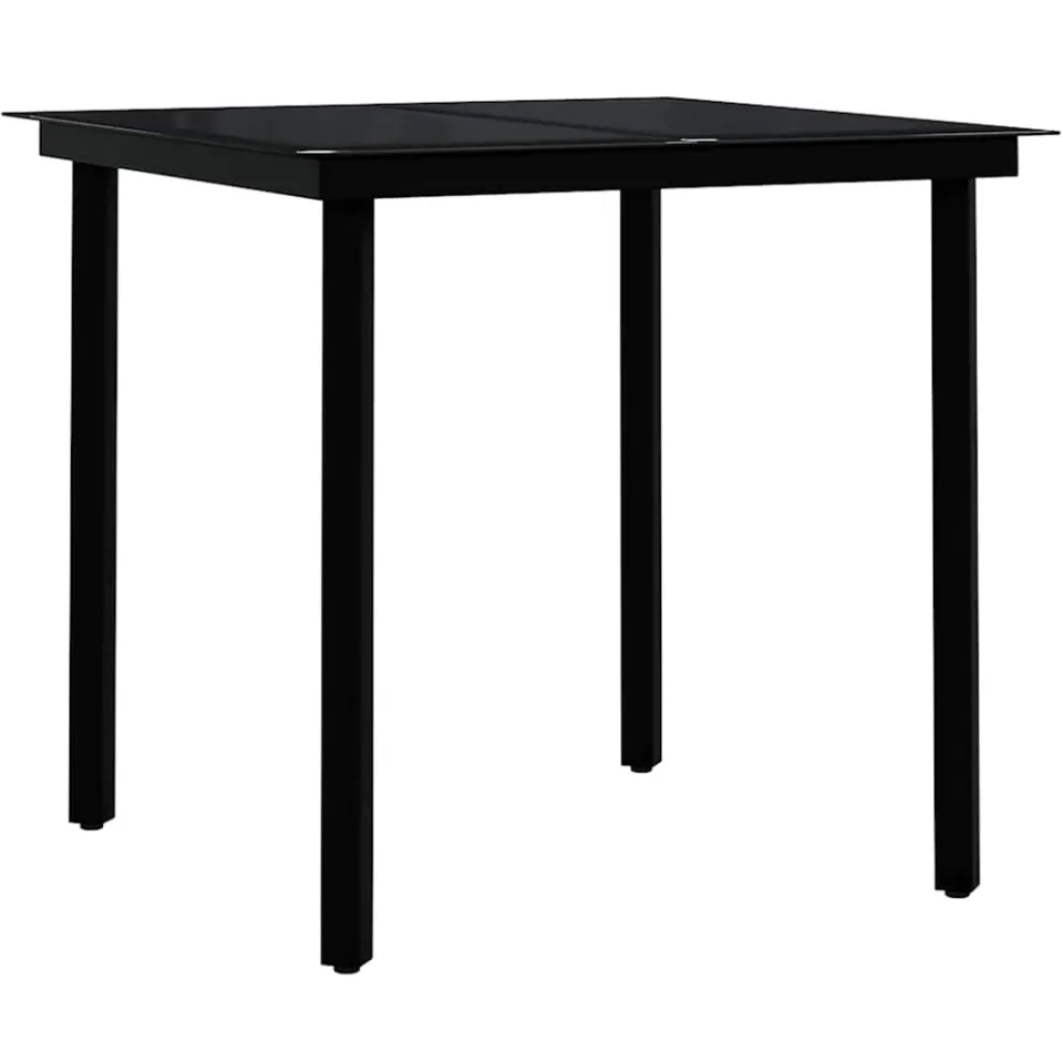 vidaXL 3-delige Tuinset bruin en zwart, foto 4