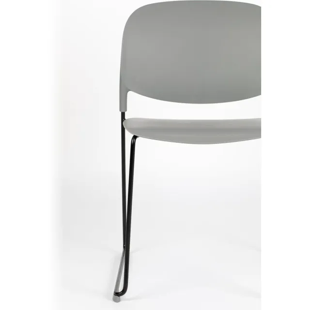 AnLi Style CHAIR STACKS GREY grijs