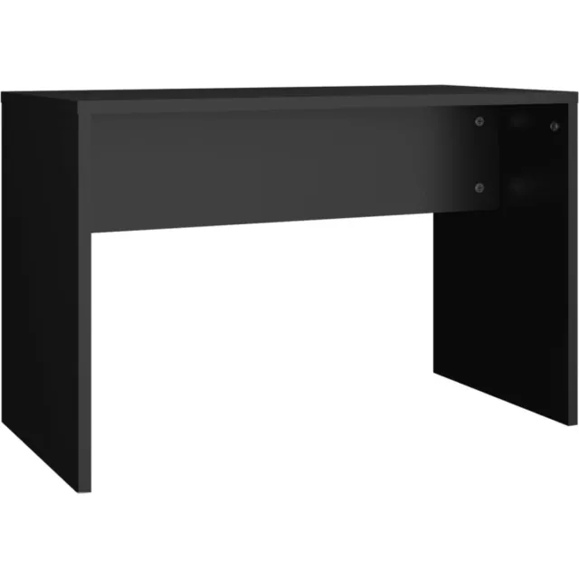 GranMaison Kaptafel met spiegel en verlichting - Make up tafel - Make up - Toilettafel -Met lades - Bankje - 60 x 40 x 140 cm - Zwart