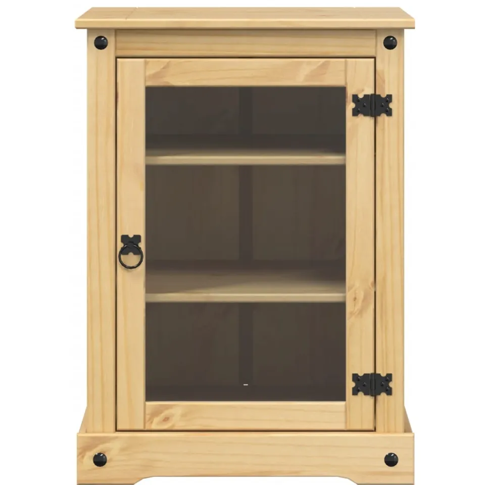 vidaXL Hifi-meubel Corona 60x50x82 cm massief grenenhout bruin, foto 4