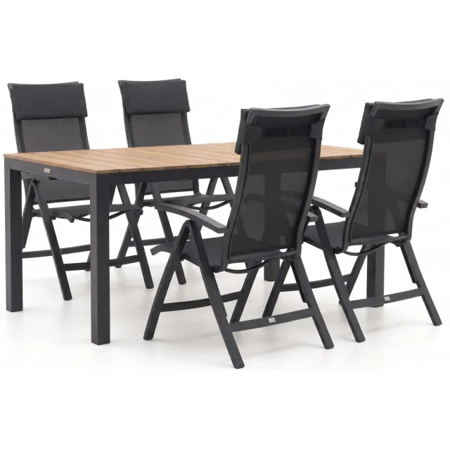 Bellagio tuinmeubelen Bellagio Lugo/Fidenza 160cm dining tuinset 5-delig