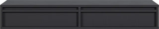 Selsey Evo - Wandtoilet 110 cm - Zwart