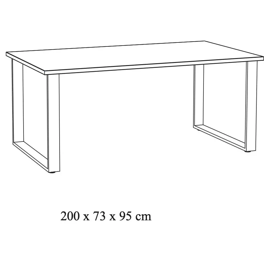 eettafel Bolivia bruin