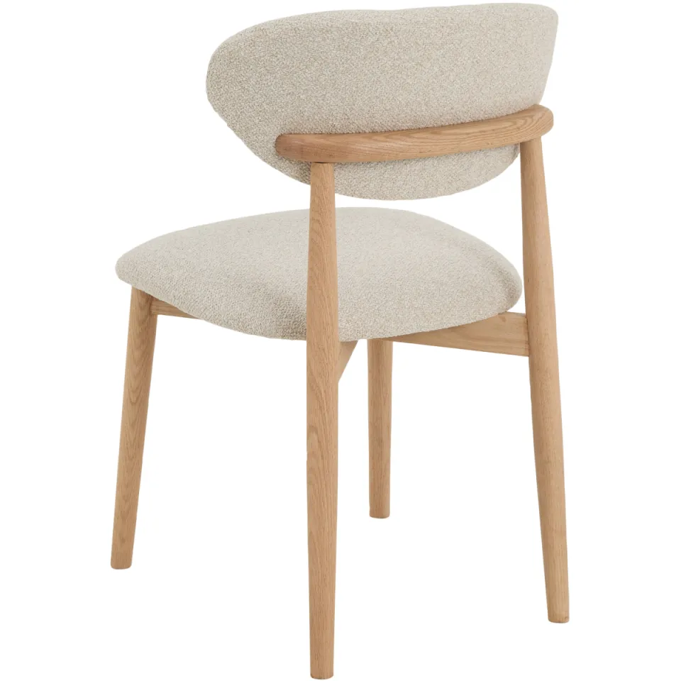 NOUS Living eetkamerstoel Clair beige, foto 4