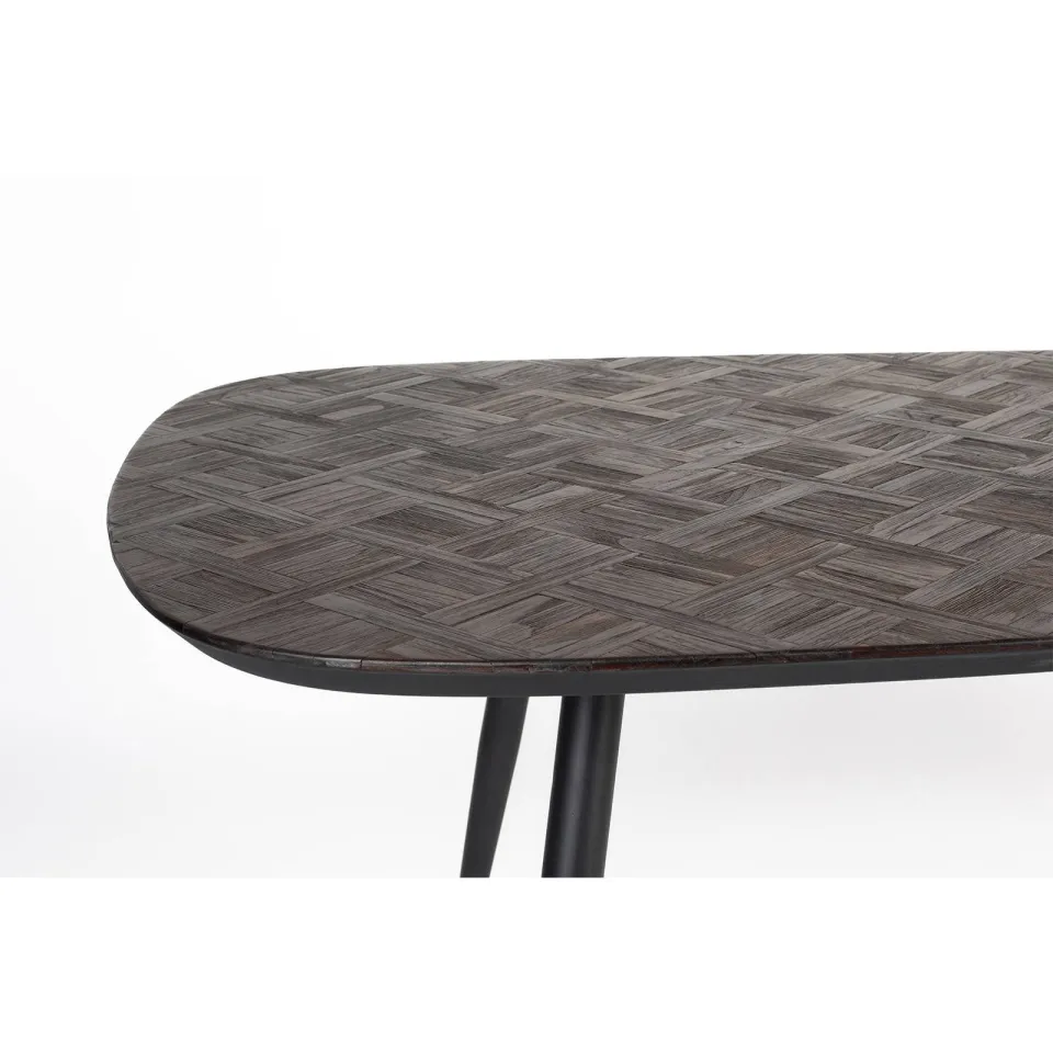 Housecraft Living eetkamertafel Webster donkerbruin, foto 6