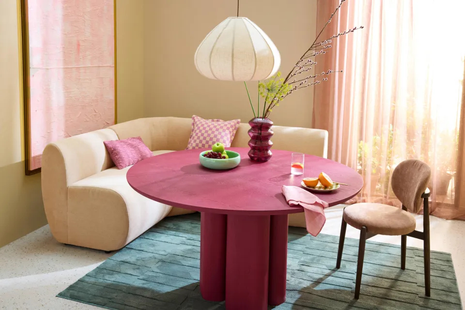 Studio LIVIT Delia eetkamerbank beige, foto 4