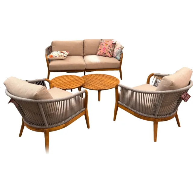 Driesprong Collection Kosana loungeset 5-delig Driesprong Collection I onbekend