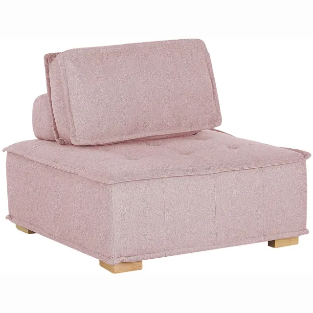 Beliani TIBRO - Fauteuil - Roze - Polyester