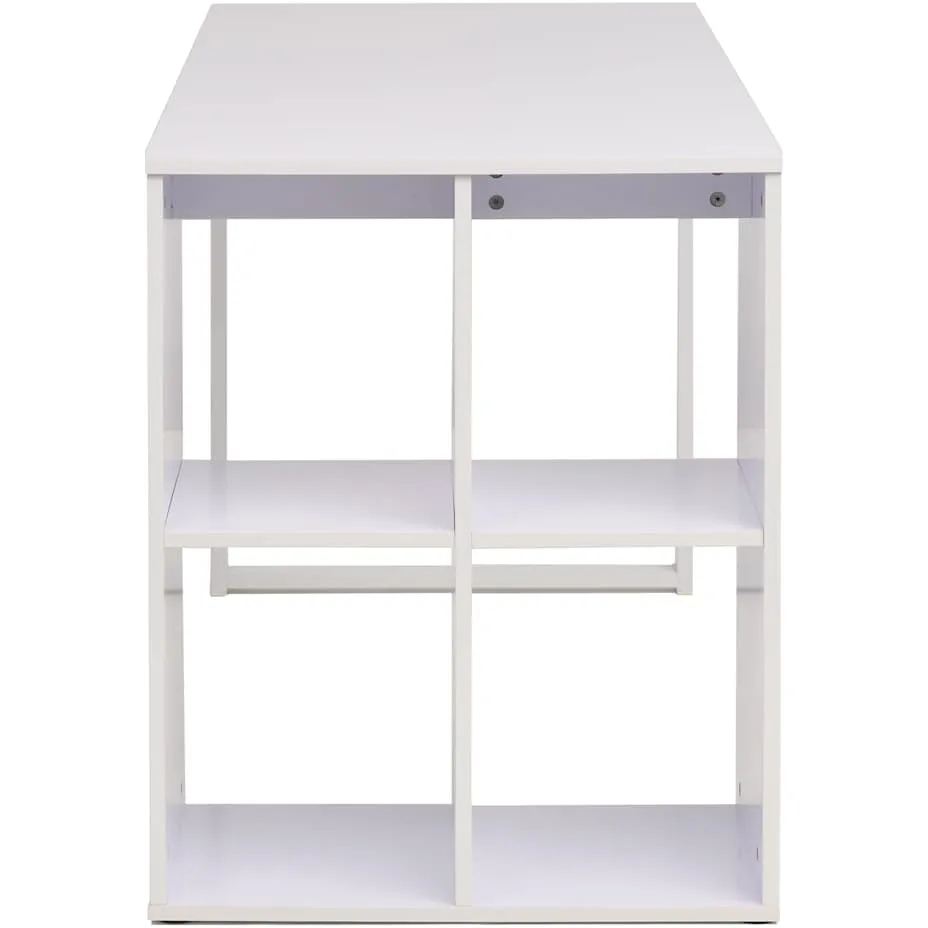 vidaXL Schrijftafel 120x60x75 cm wit, foto 4