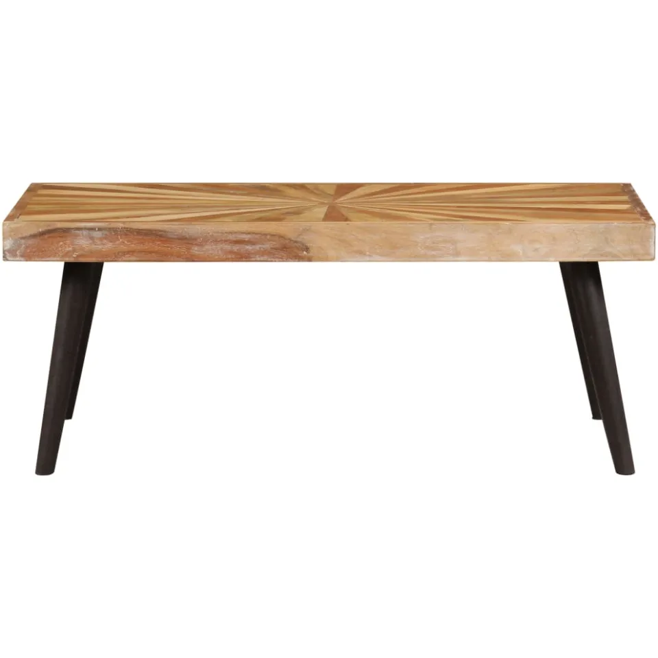 vidaXL Salontafel 90x55x36 cm massief mangohout Bruin