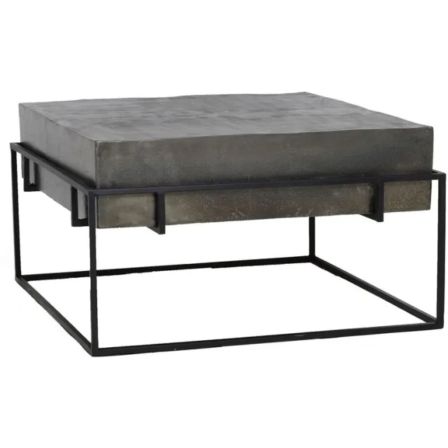 Light & Living Salontafel CALERA - antiek lood Grijs