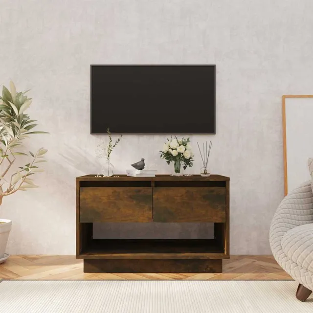 vidaXL Tv-meubel 70x41x44 cm bewerkt hout gerookt eikenkleurig, foto 2
