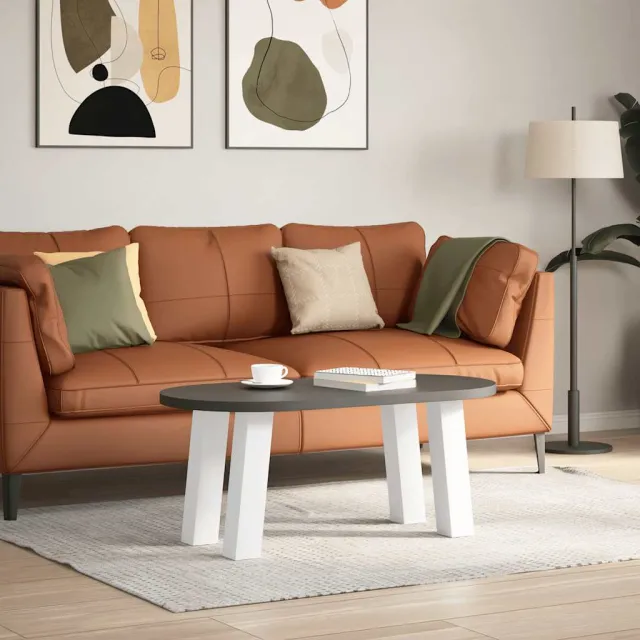 vidaXL Salontafelpoten 4 st 30 cm staal wit