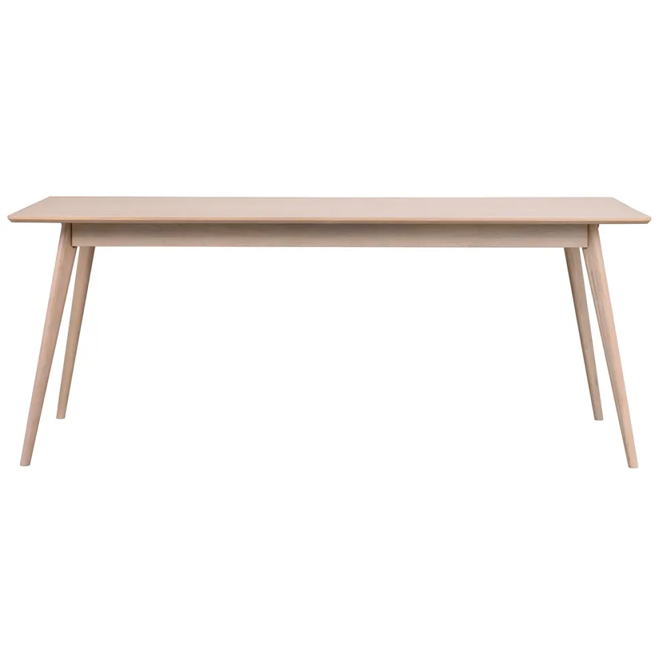 Rowico Home Yumi verlengbare houten eettafel whitewash - 190 x 90 cm, foto 4