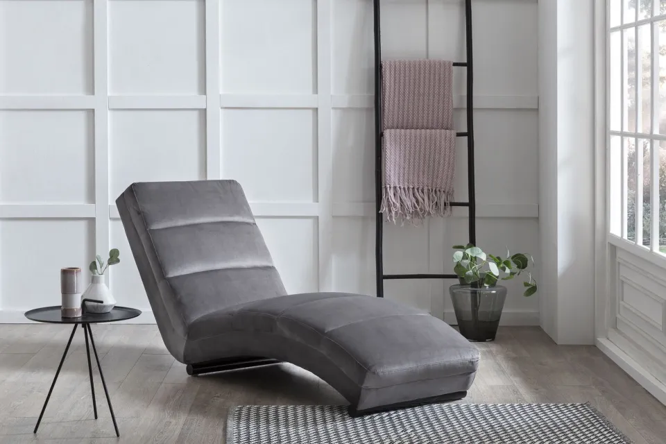 relaxfauteuil Sasha donkergrijs grijs, foto 3