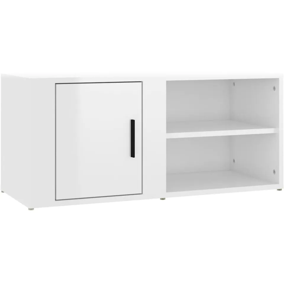 vidaXL Tv-meubels 2 st 80x31,5x36 cm bewerkt hout hoogglans wit, foto 3