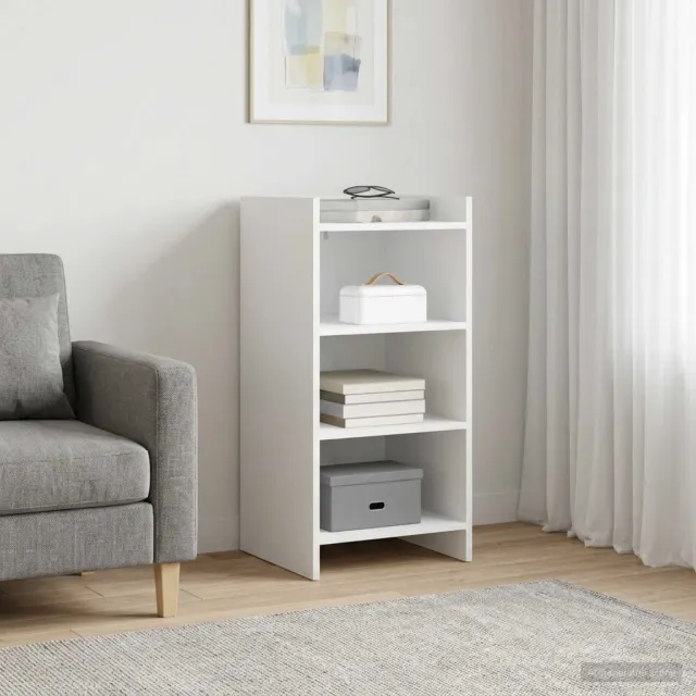 vidaXL Dressoir Wit 40 x 36 x 80 cm Bewerkt hout, foto 2