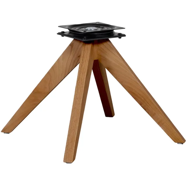 LABEL51 The Chair Studio Eetkamerstoel - Bruin - Eiken - One Size - Stoel