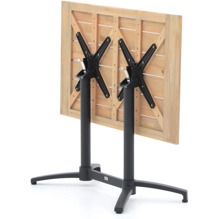 Bellagio tuinmeubelen Bellagio Canzo klaptafel 120x70x75cm bruin, foto 4