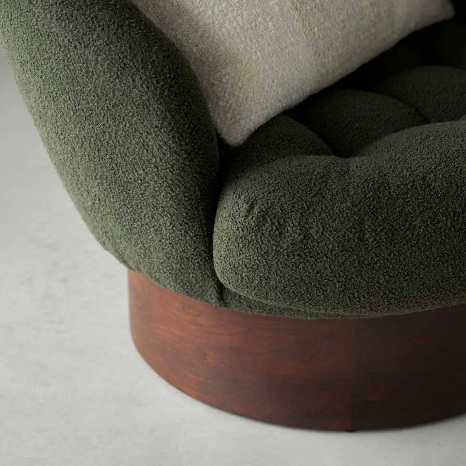 Tikamoon Ines - Fauteuil donkergroen, foto 5