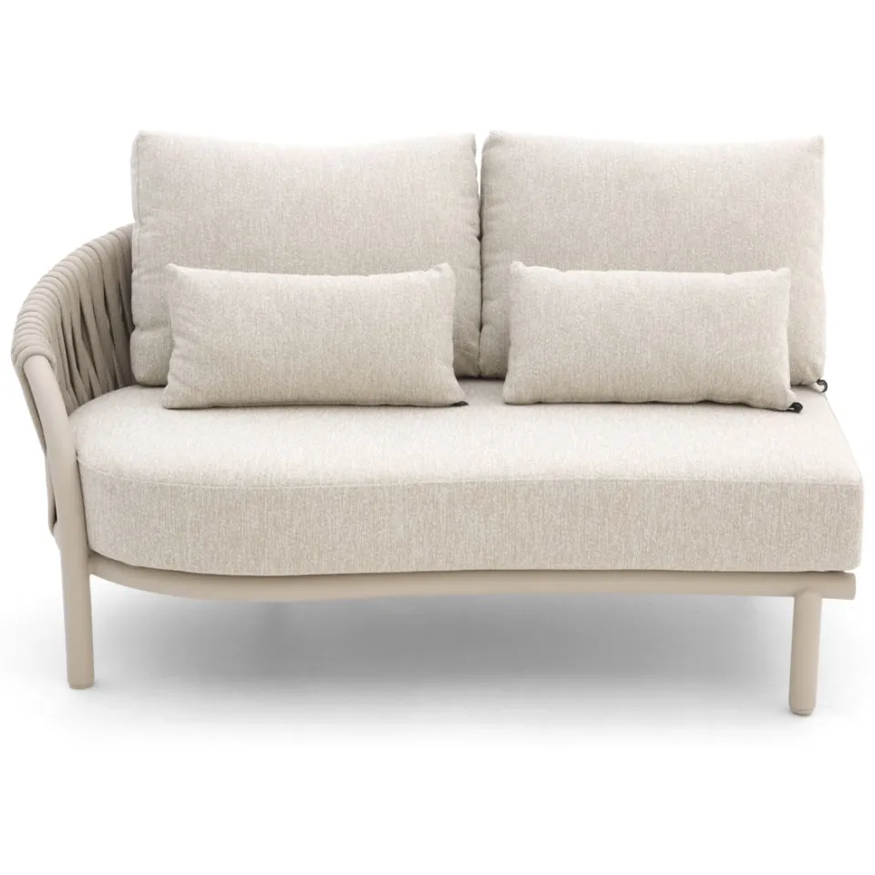 Suns Feroli/Nova hoek loungeset 6-delig Taupe
