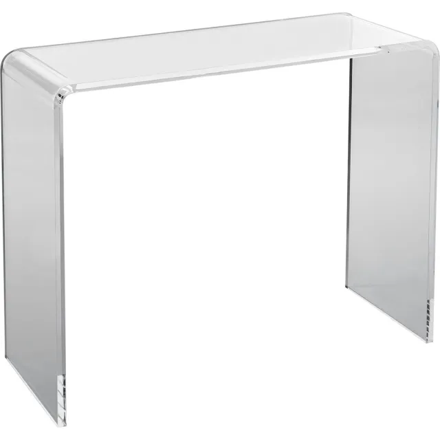 Vevor U-Vormige Bijzettafel 964 X 381 X 740 mm, U-Vormige Acryltafel Bijzettafel, Transparante Salontafel voor Drankjes, Eten, Snacks, Gebruikt In Woonkamer, Slaapkamer, Studeerkamer, Etc